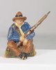 Tipple Topple Cowboy Sitting with Rifle