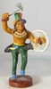 Bayer Indianer tanzend mit Tomahawk