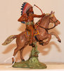Pfeiffer Indianerhäuptling mit Bogen zu Pferd