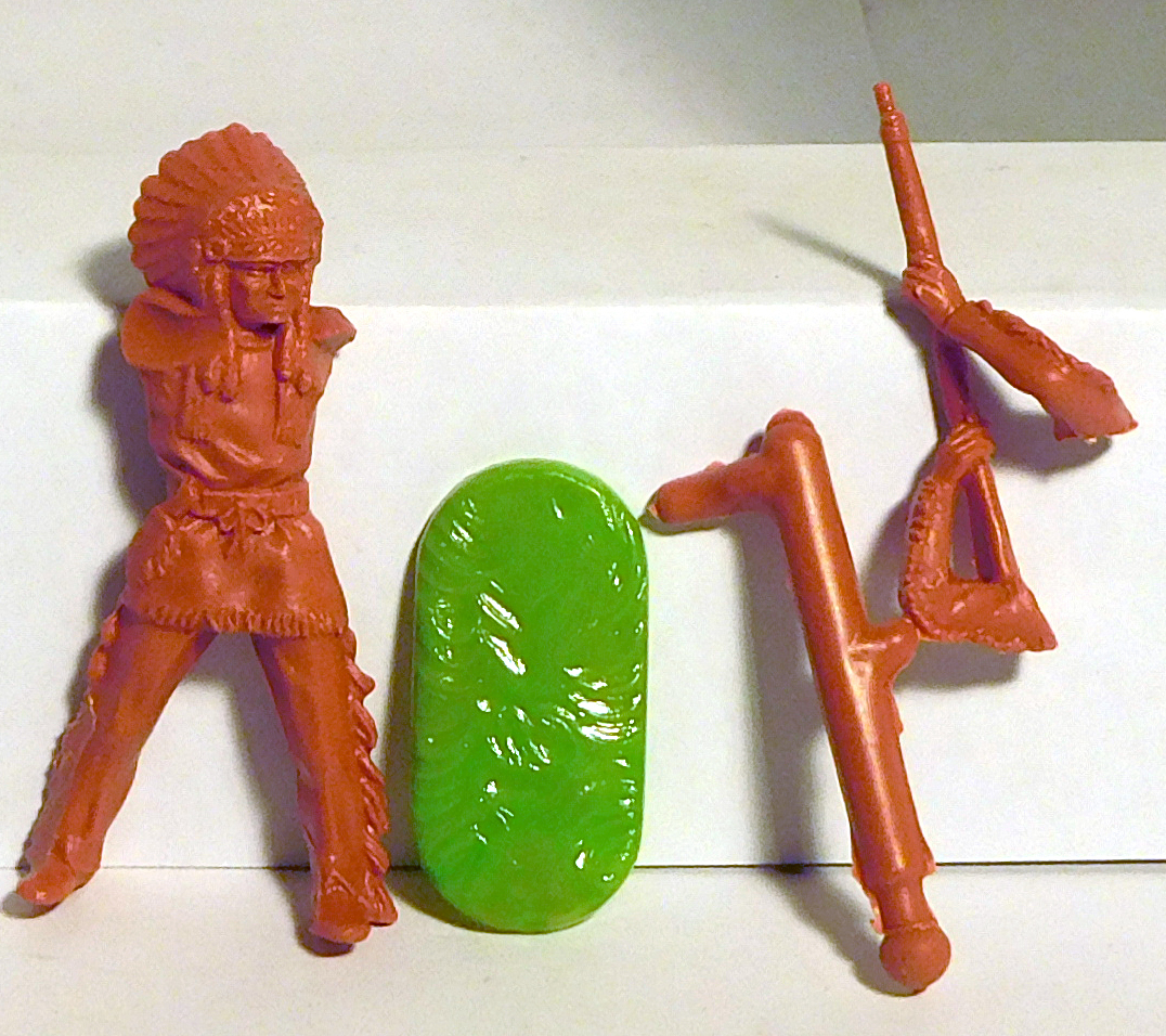 Elastolin Indianer Squaw Rohling 4 cm Figur V-5020 