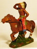 Beck Indian Chief on Horseback Scouting