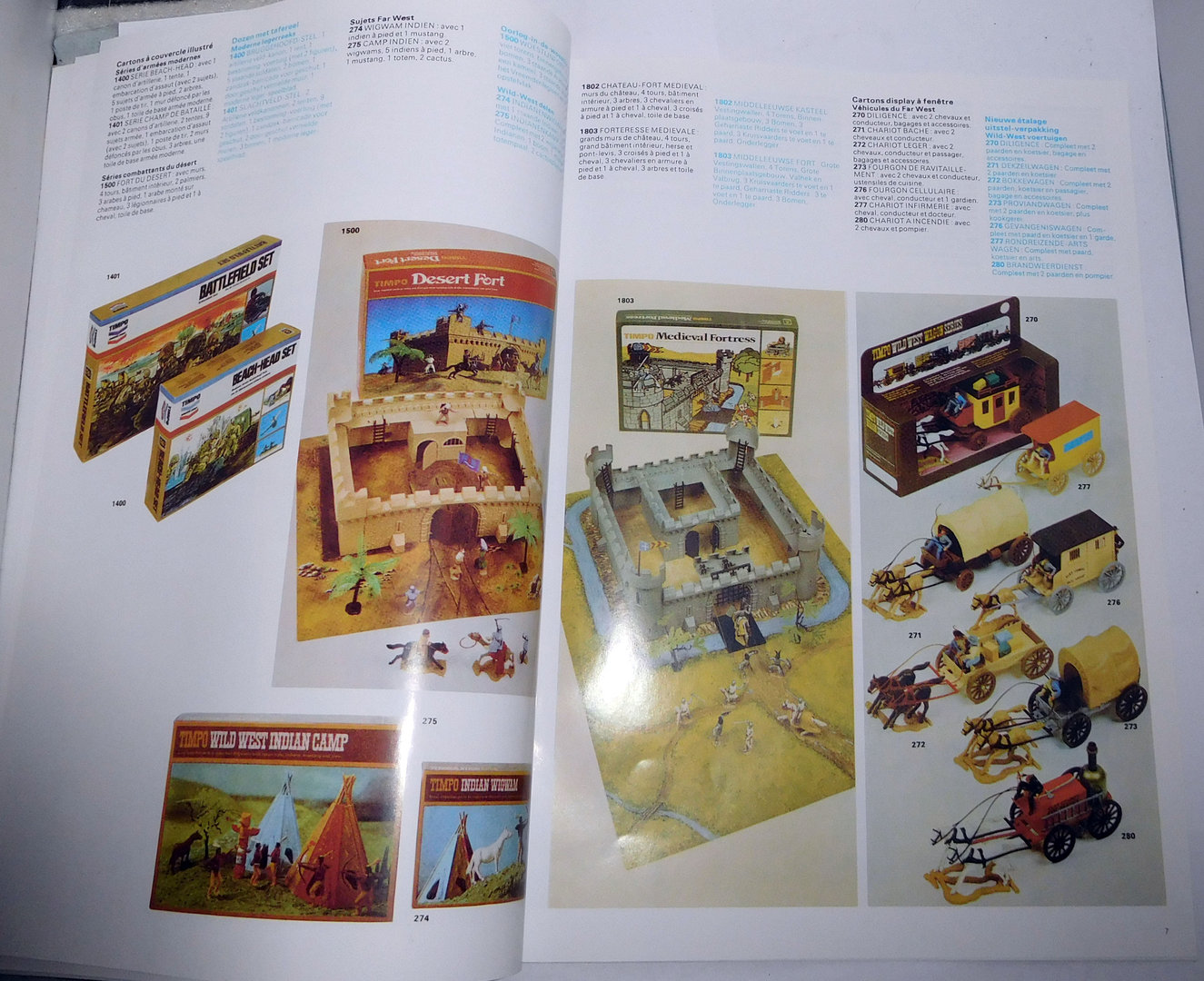 Timpo Toys 73 Katalog von 1973 16 Seiten Reprint 