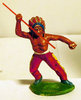 Blechschmidt Indianer Speer werfend