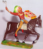 Durolin Indian on Horseback with Tomahawk